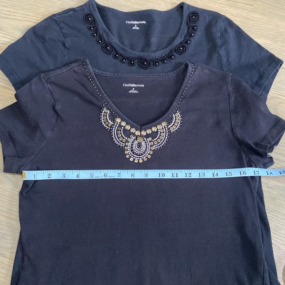 🎄JUST REDUCED🎄 Croft & Barrow Ladies Embroidered Cotton Shirts - Picture 7 of 8